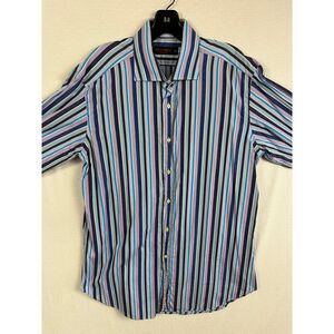Etro Button Up‎ Men's 42 Long Sleeve Striped
